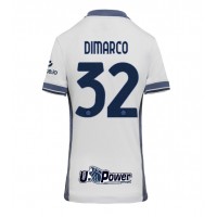 Inter Milan Federico Dimarco #32 Bortedrakt Dame 2024-25 Kortermet